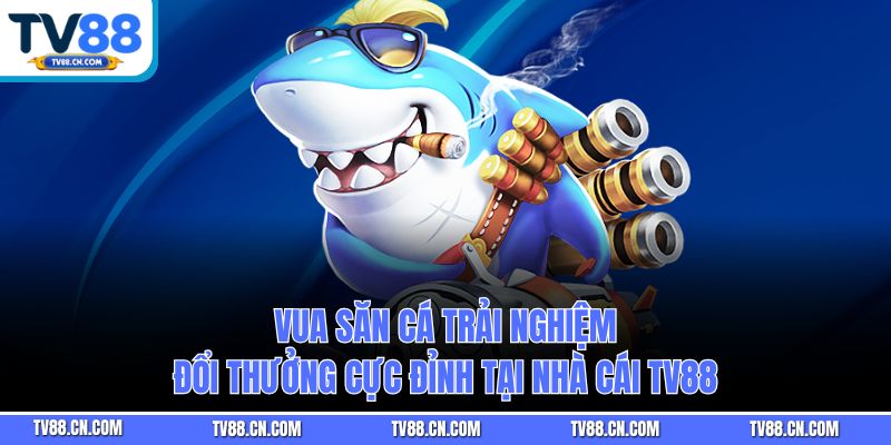 Vua Săn Cá Trải Nghiệm Đổi Thưởng Cực Đỉnh Tại Nhà Cái TV88